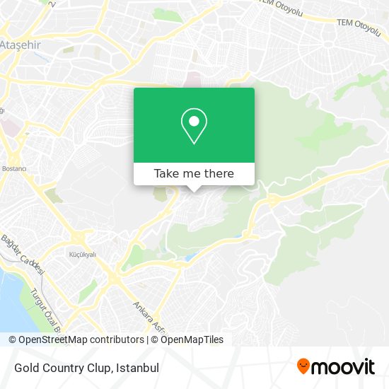 Gold Country Clup map