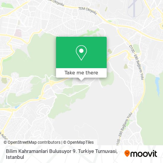 Bilim Kahramanlari Bulusuyor 9. Turkiye Turnuvasi map