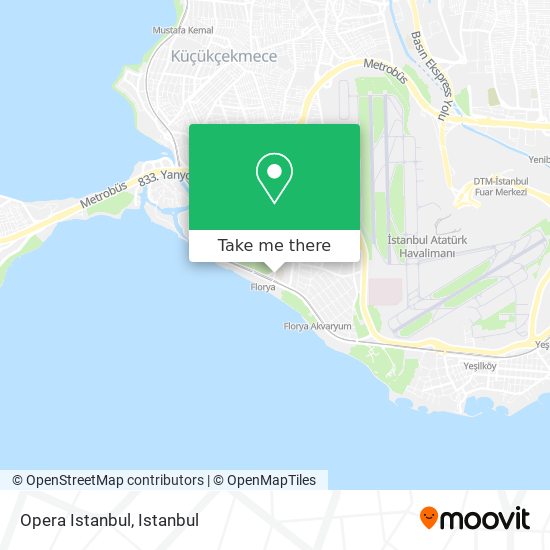 Opera Istanbul map