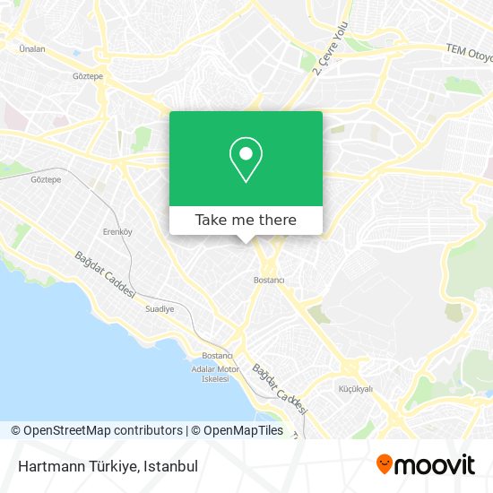 Hartmann Türkiye map