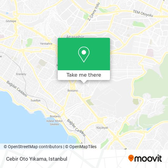 Cebir Oto Yıkama map