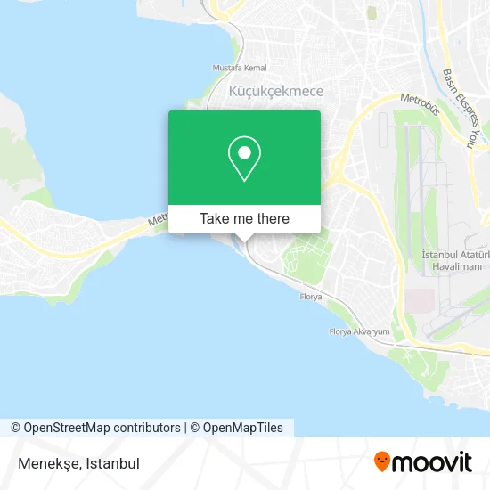 Menekşe map