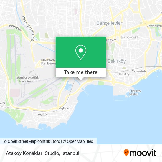 Ataköy Konakları Studio map