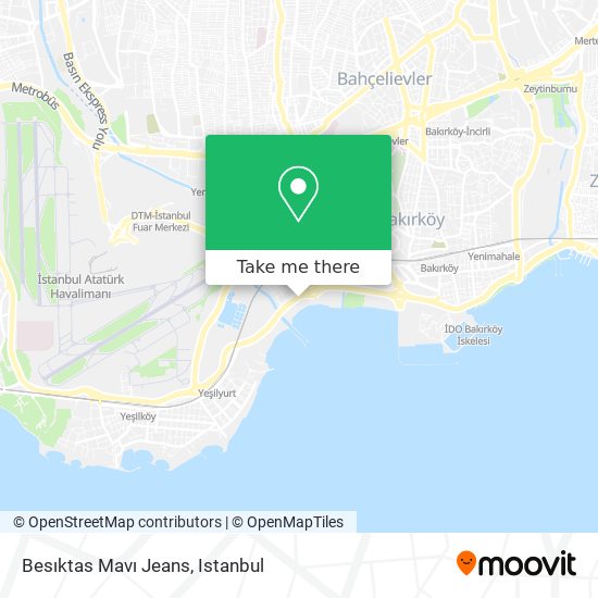 Besıktas Mavı Jeans map