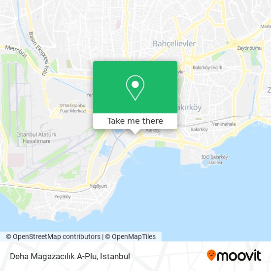 Deha Magazacılık A-Plu map