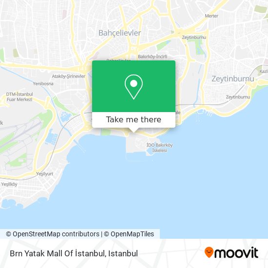 Brn Yatak Mall Of İstanbul map