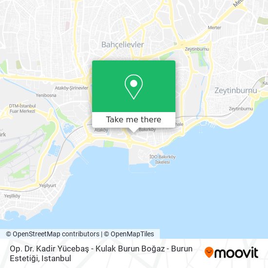 Op. Dr. Kadir Yücebaş - Kulak Burun Boğaz - Burun Estetiği map