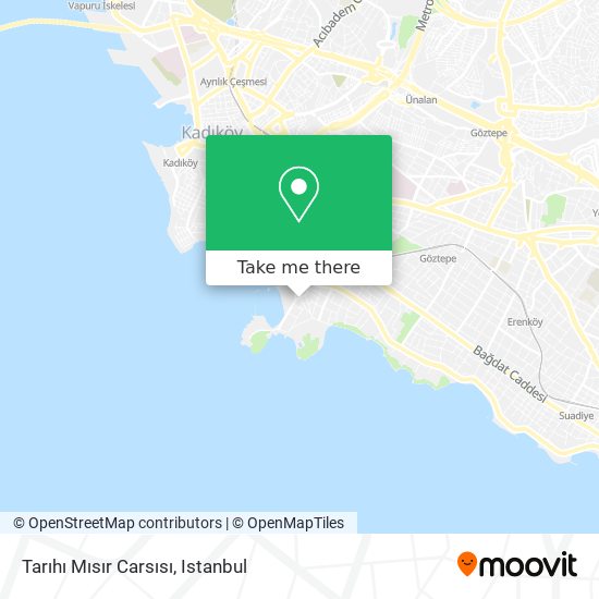 Tarıhı Mısır Carsısı map