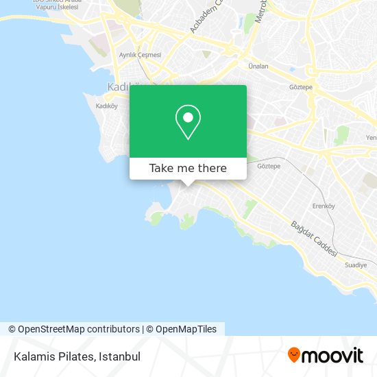 Kalamis Pilates map