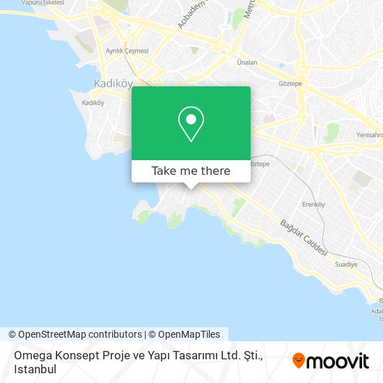 Omega Konsept Proje ve Yapı Tasarımı Ltd. Şti. map