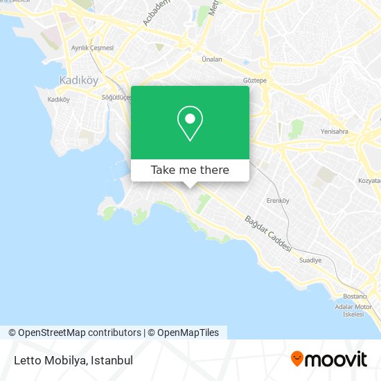 Letto Mobilya map