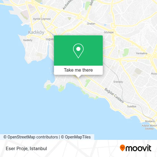 Eser Proje map