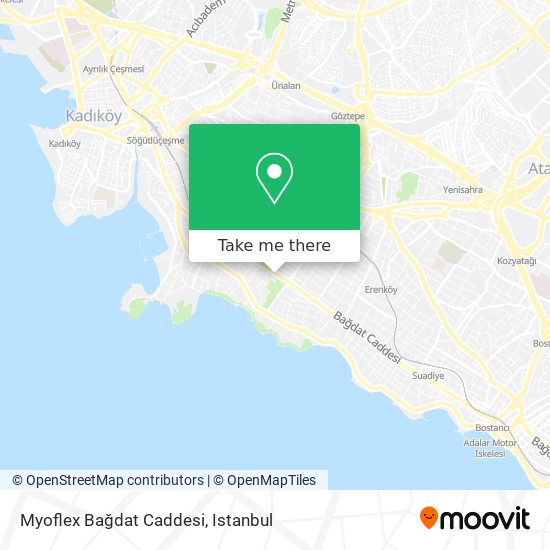 Myoflex Bağdat Caddesi map
