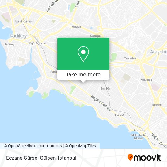 Eczane Gürsel Gülşen map