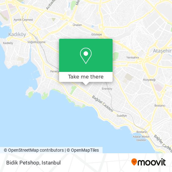 Bidik Petshop map