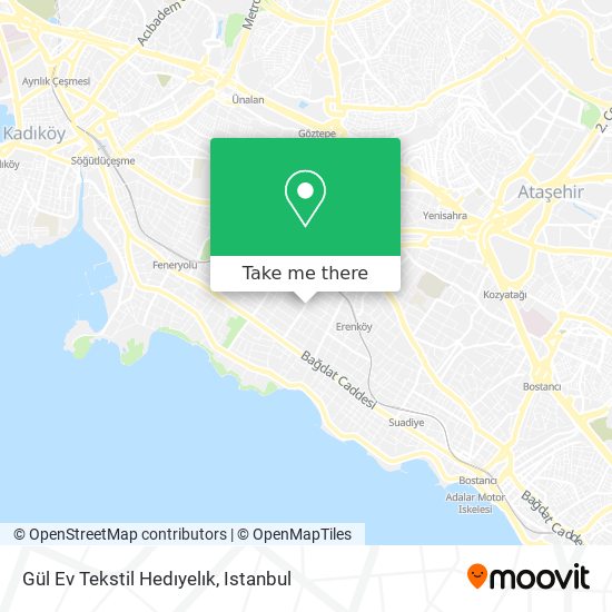 Gül Ev Tekstil Hedıyelık map