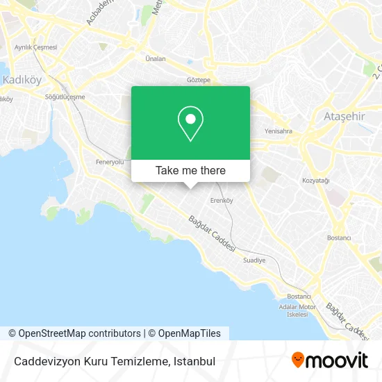 Caddevizyon Kuru Temizleme map