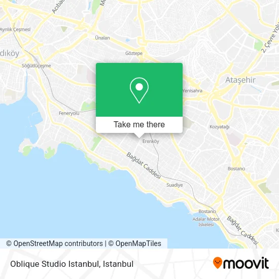 Oblique Studio Istanbul map