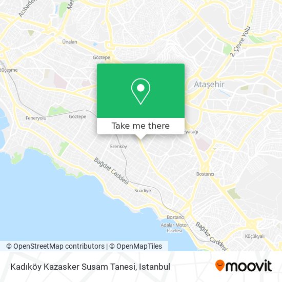 Kadıköy Kazasker Susam Tanesi map