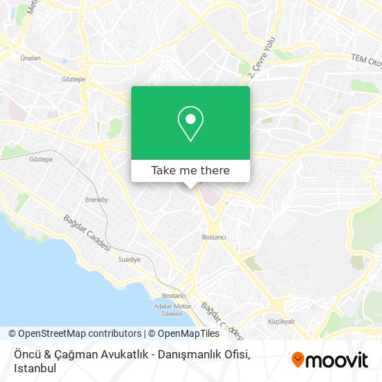 Öncü & Çağman Avukatlık - Danışmanlık Ofisi map