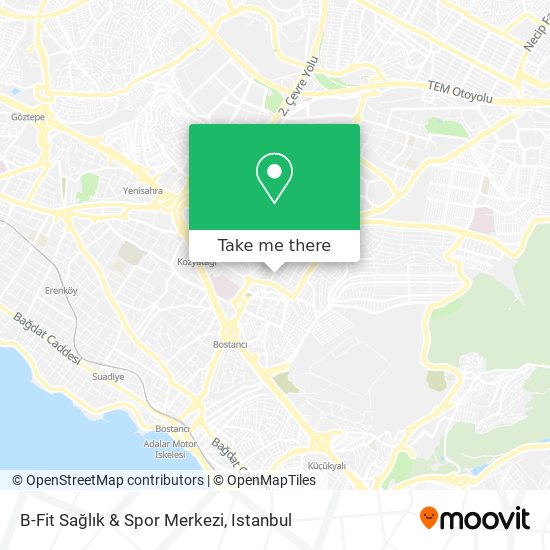 B-Fit Sağlık & Spor Merkezi map