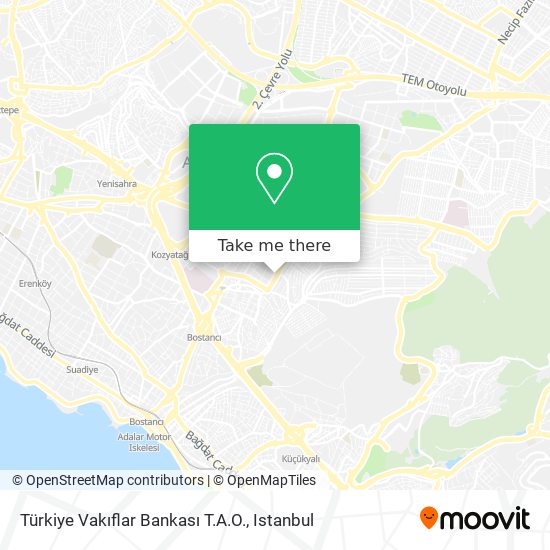 Türkiye Vakıflar Bankası T.A.O. map