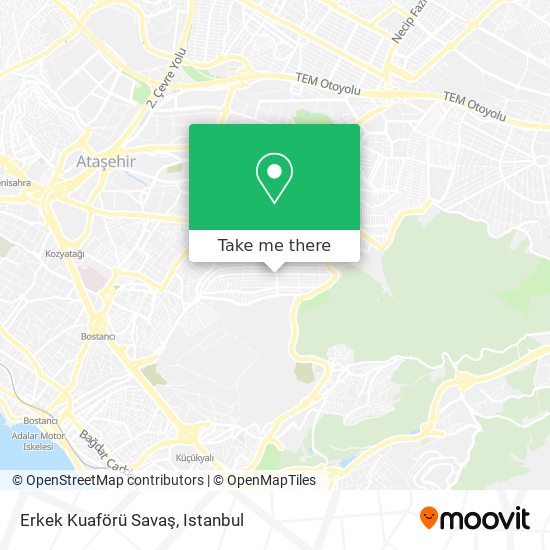 Erkek Kuaförü Savaş map