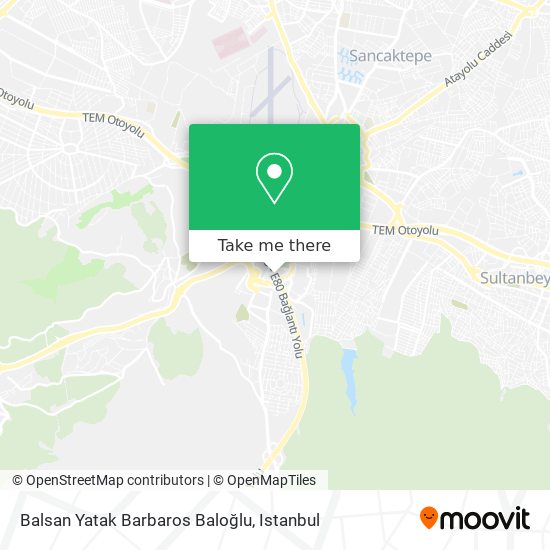 Balsan Yatak Barbaros Baloğlu map