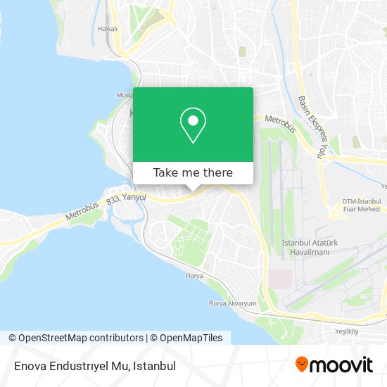 Enova Endustrıyel Mu map