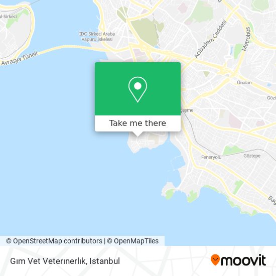 Gım Vet Veterınerlık map