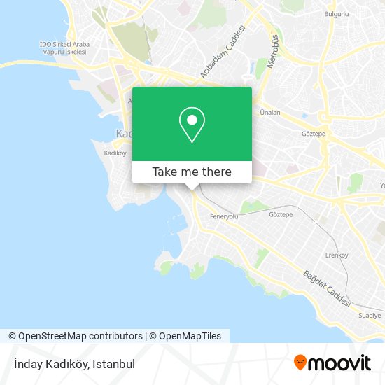 İnday Kadıköy map