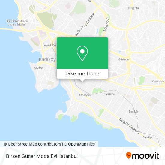 Birsen Güner Moda Evi map