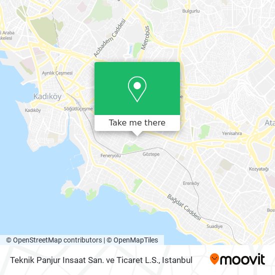 Teknik Panjur Insaat San. ve Ticaret L.S. map