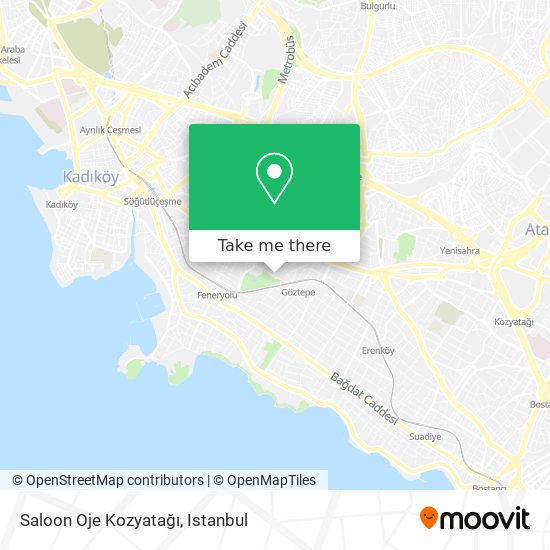 Saloon Oje Kozyatağı map