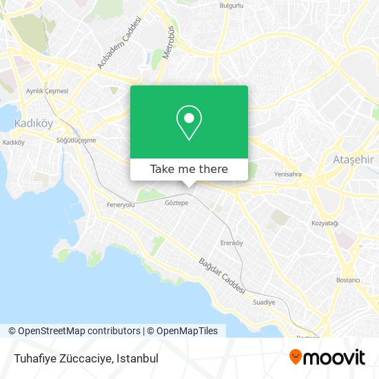 Tuhafiye Züccaciye map