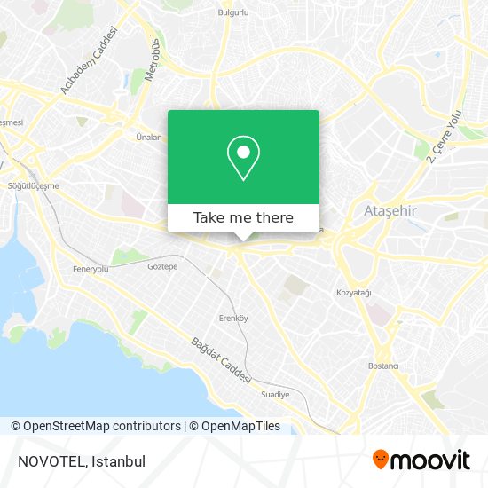 NOVOTEL map