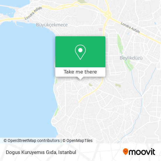 Dogus Kuruyemıs Gıda map