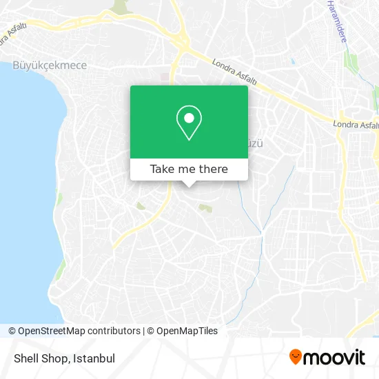 Shell Shop map