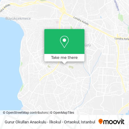 Gurur Okulları Anaokulu - İlkokul - Ortaokul map