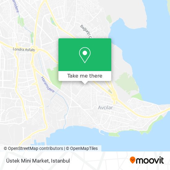 Üstek Mini Market map