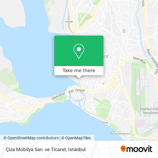 Çiza Mobilya San. ve Ticaret map