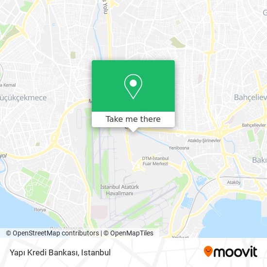 Yapı Kredi Bankası map