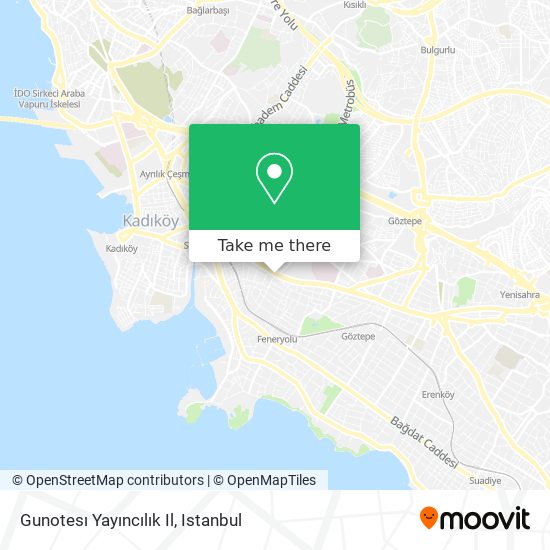 Gunotesı Yayıncılık Il map