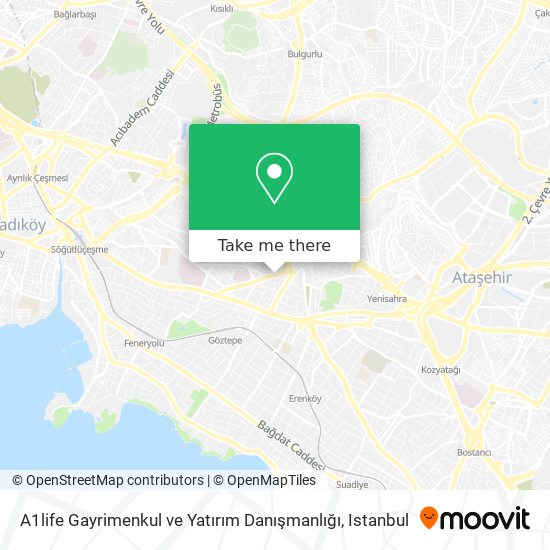 A1life Gayrimenkul ve Yatırım Danışmanlığı map