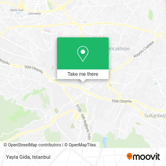 Yayla Gida map