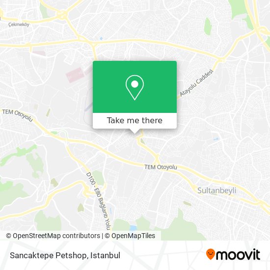 Sancaktepe Petshop map