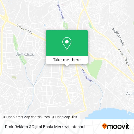 Dmk Reklam &Dijital Baskı Merkezi map