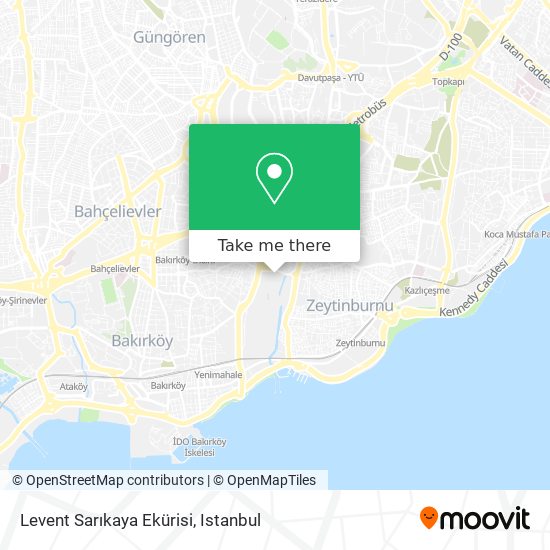 Levent Sarıkaya Ekürisi map