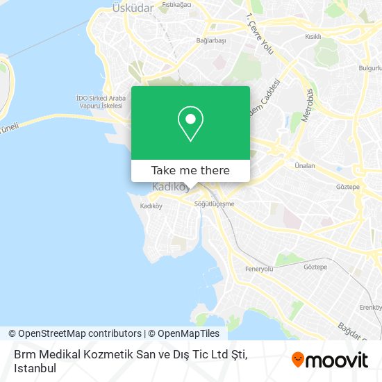 Brm Medikal Kozmetik San ve Dış Tic Ltd Şti map