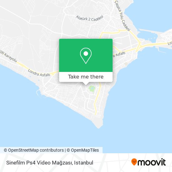 Sinefilm Ps4 Video Mağzası map